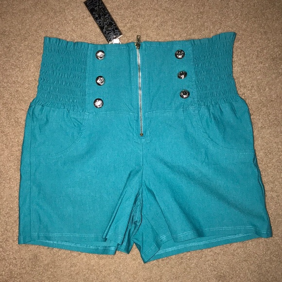 🎉🎊 5 for $20🎉🎊 Women’s high waisted shorts - Picture 1 of 5